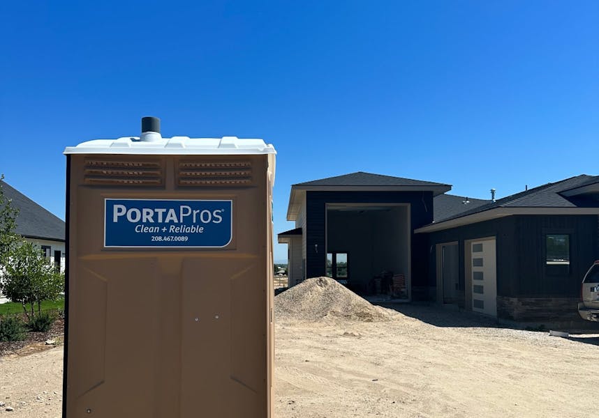 PortaPros on Residential Construction Site