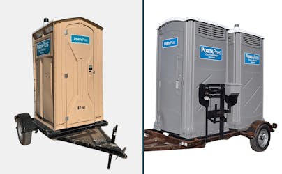 Remolque de Baño Portátil.