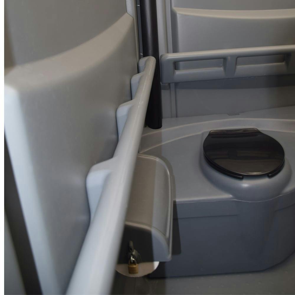 ADA Portable Toilet inside view of corner