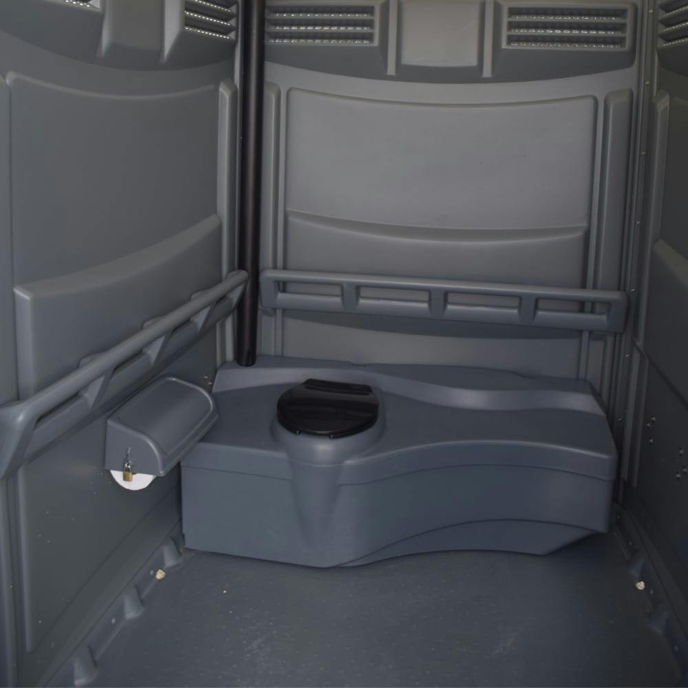 ADA Portable Toilet inside view