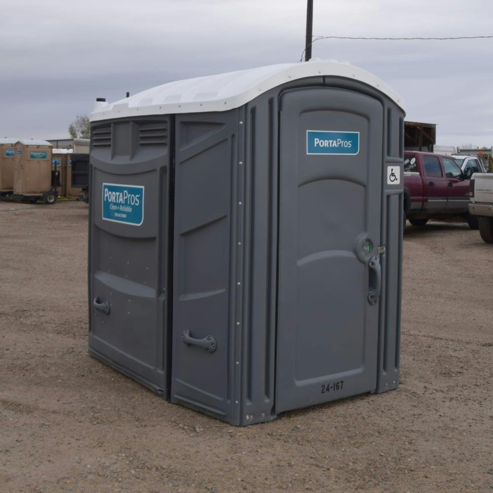 ADA Portable Toilet side view