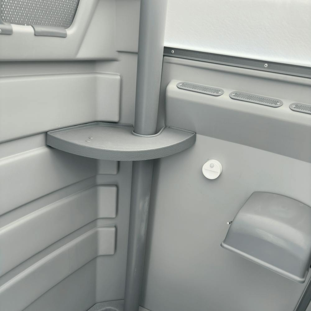 Deluxe Portable Restroom Interior