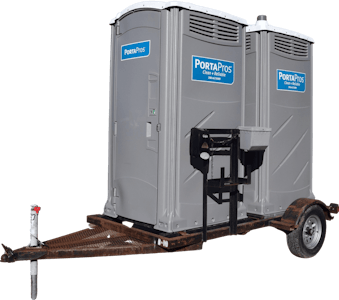 Double Restroom Trailer