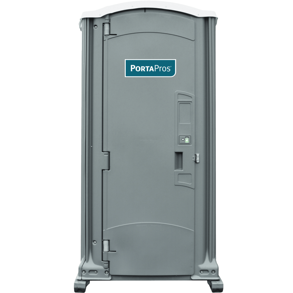 Premium Portable Restroom Front