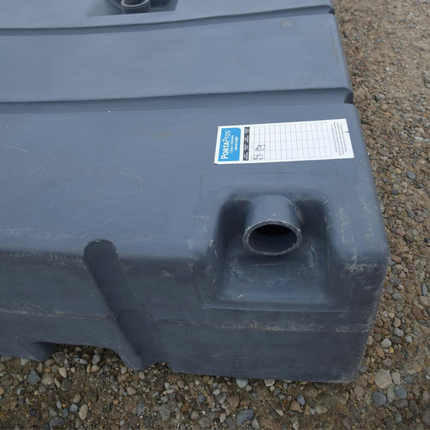 Waste Holding Tank closeup view