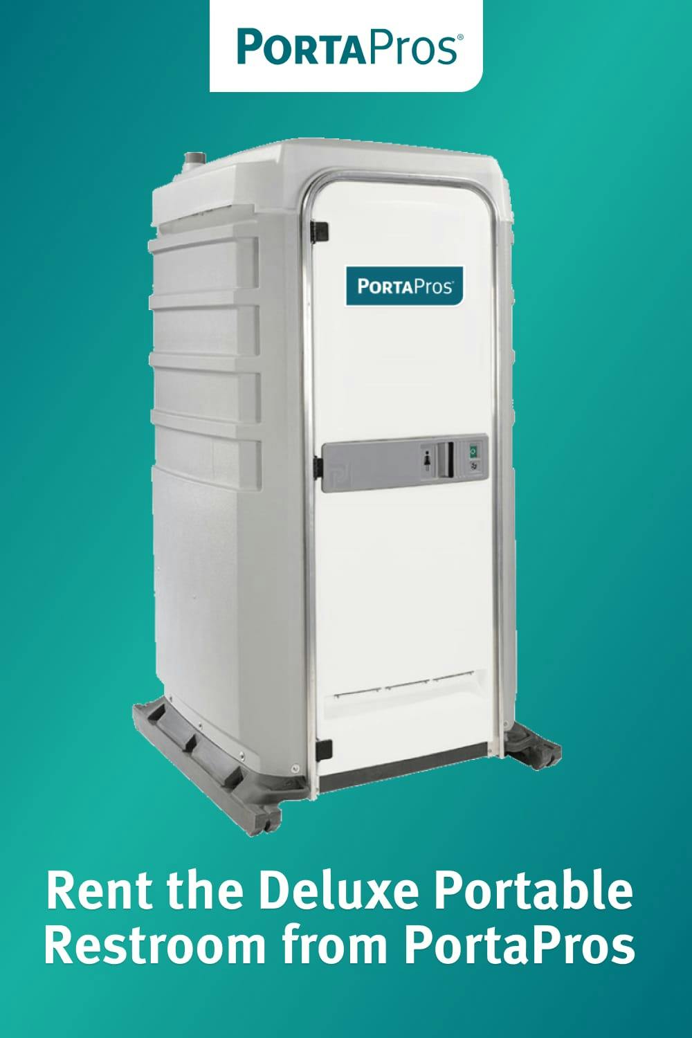 Rent the Deluxe Flushable Portable Restroom PortaPros